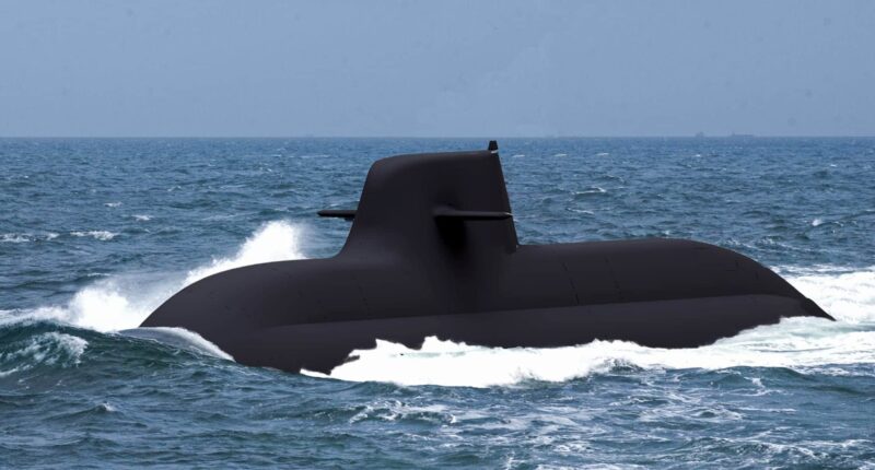 Italian U212NFS (Near Future Submarine)