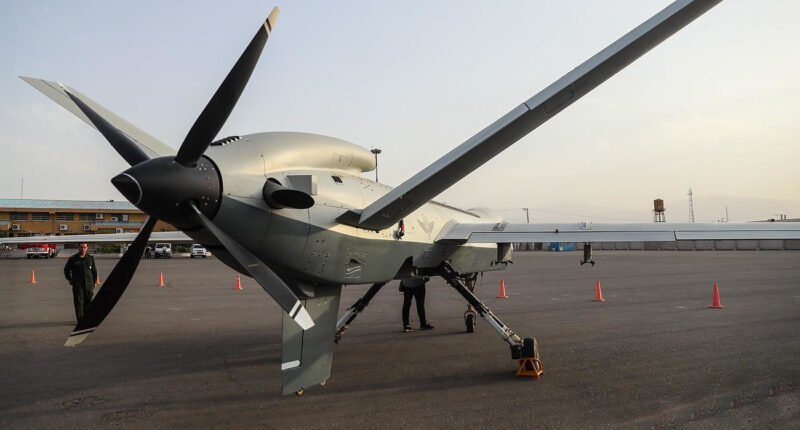 The Shahed-149 or Gaza drone