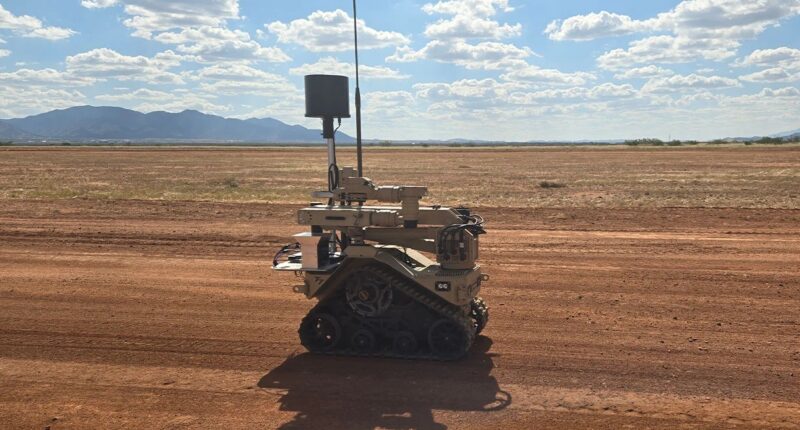 L3Harris' T7 robot with advanced EW capabilities