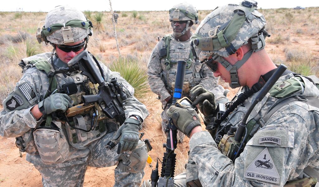 US soldiers