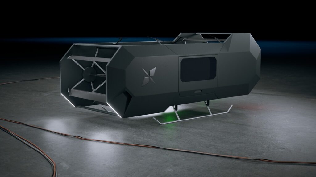 Lithuanian startup Airvolve tactical airlifter