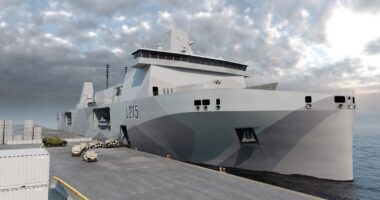 BMT's conceptual design of the Ellida Strike ship