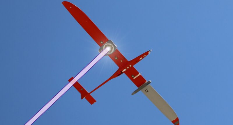 Drone with PowerLight power beaming receiver